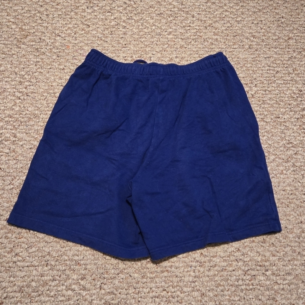 The North Face Men's Never Stop Short Bolt Blue Fleece Shorts Size Medium - Picture 5 of 6